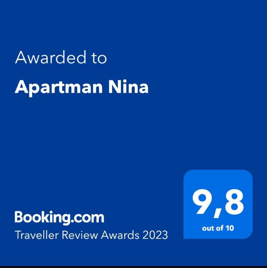 Apartman Nina Kali Kültér fotó